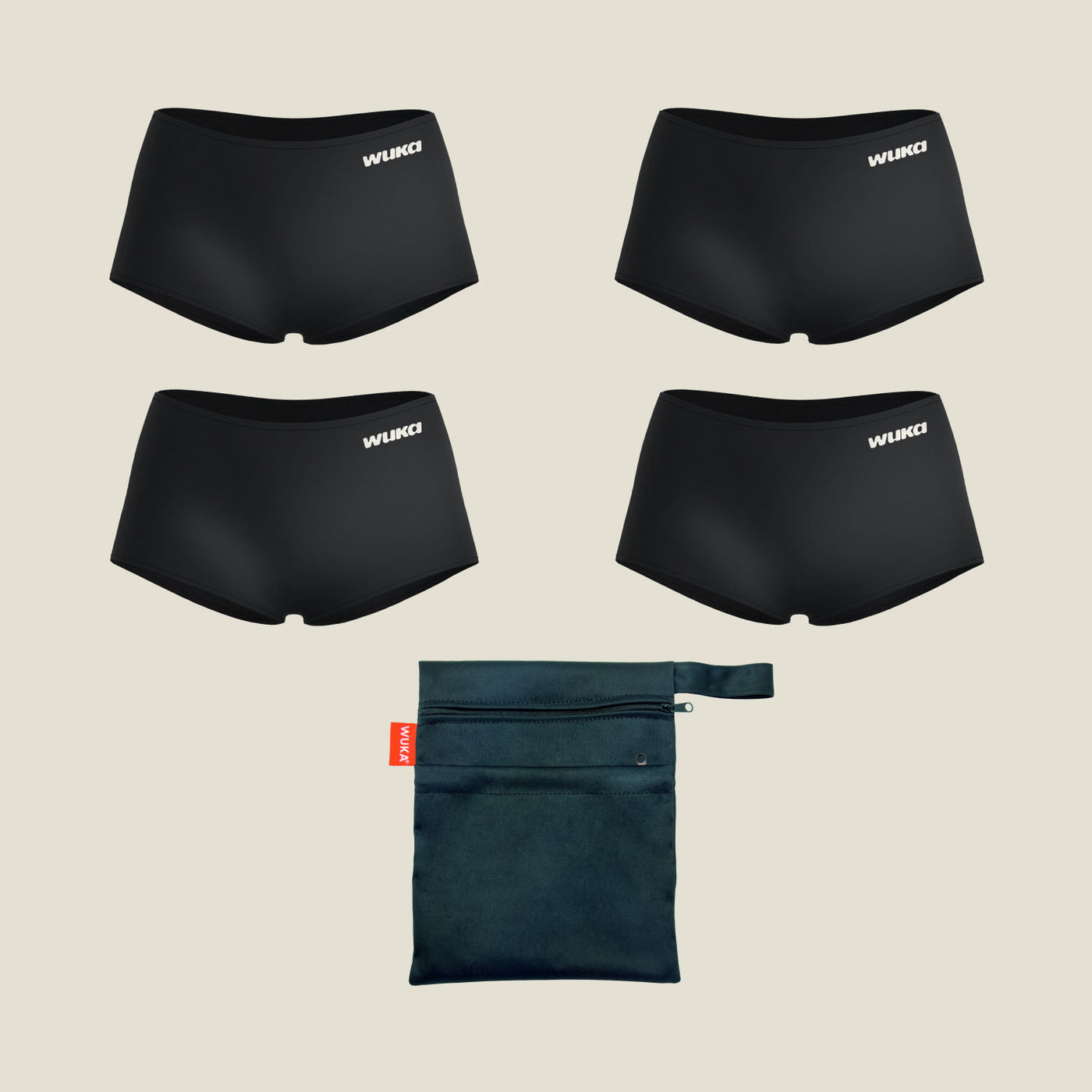 WUKA Teen Sleep Stretch™ Boxer Heavy Set 4 Pack