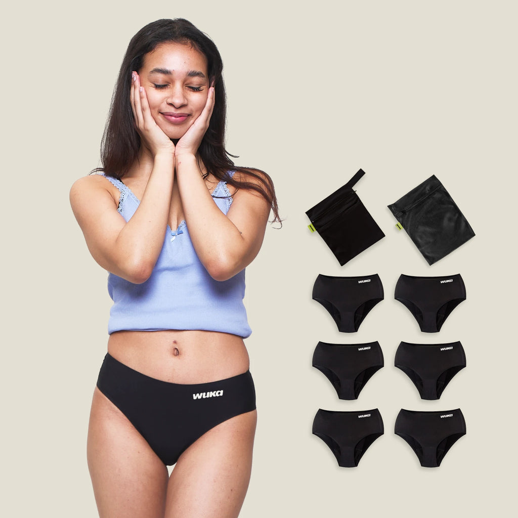 WUKA Period School Set - 1 Week - Heavy - Black