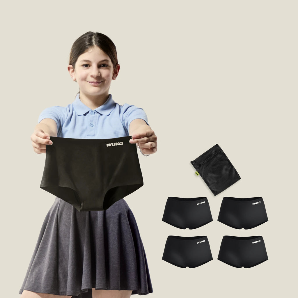 WUKA Period School Set - 2 Day - Boxer - Black