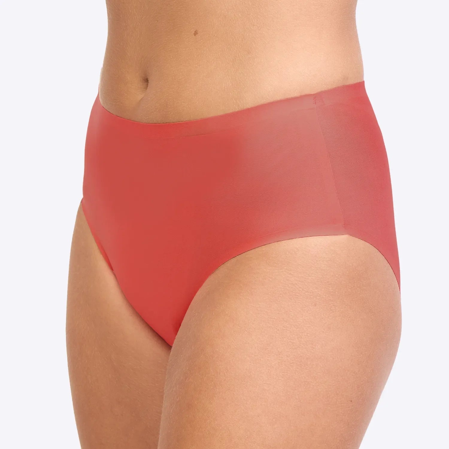 DryTech midi brief coral pink - front alternative younger model